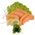 Sake sashimi
