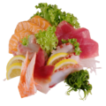 Moriawase sashimi