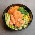 Poké bowl zalm