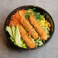 Poké bowl ebi fry