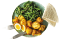 Roti menari (1pers)