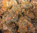 Dendeng balado pedas
