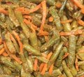 Pittige boontjes met wortel