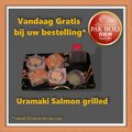 SUSHI Uramaki Salmon Grilled