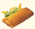 Loempia met loempia saus