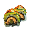 Soft & crispy sake roll