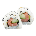 Vegan zalm roll