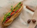Baguette Gegrilde kip Hanoi
