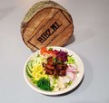 Losgesneden rib vlees