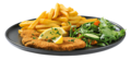 Schnitzel menu