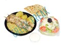 CHICKEN SOUVLAKI DINNER