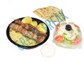 PORK SOUVLAKI DINNER