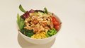 A. Chicken Poke with Miso Soup (Japanese Chicken Nuggets)