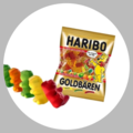 Haribo Goudberen zakjes 2x25g