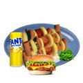 Variantje schotel met hamburger