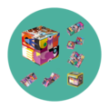#89 Cube Puzzle Magic