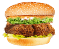 Belcrunch burger