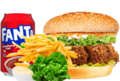 Belcrunch burger schotel