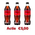 Coca-Cola Cherry Zero 500ml x3