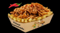 Friet shoarma pittig