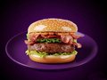 Blazing luke burger