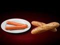 Stokbrood 27cm knakworst 2st