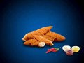 3 Chicken strips spicy