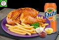 Halve haan menu