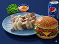 Variantje schotel met hamburger