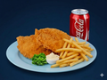 Kipschnitzel menu A