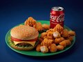 Original Chicken Bites menu met hamburger