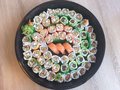Grote Sushibox B 3-4p 64st