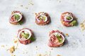 Canape carpaccio