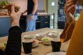 Teamlunch va. 51 personen