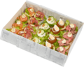Schaal halve brioche luxe voor 5 personen