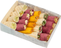 Schaal luxe wraps voor 7 personen