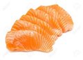 zalm plakjes