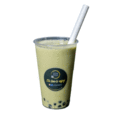 Matcha and coconut milk