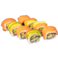 Zalm avocado rol