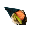 Zalm hand rol