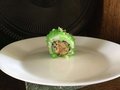 60. salade tonijn&zalm roll
