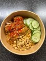 spicy kip japanse udon noedels