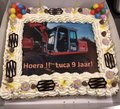 Slagroomtaart boven 12 pers
