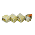Crispy garnaal maki, 4 stuks