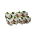 Spicy avocado zalm maki, 8 stuks