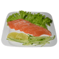 Zalm sashimi, 6 stuks