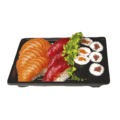 Sushi zalm / tonijn (12 stuks)