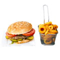 Classic burger menu