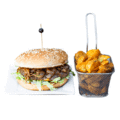 Sate burger menu