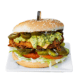 Guacamole kipfilet burger